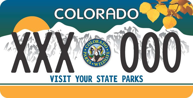 Visit Your State Parks License Plate